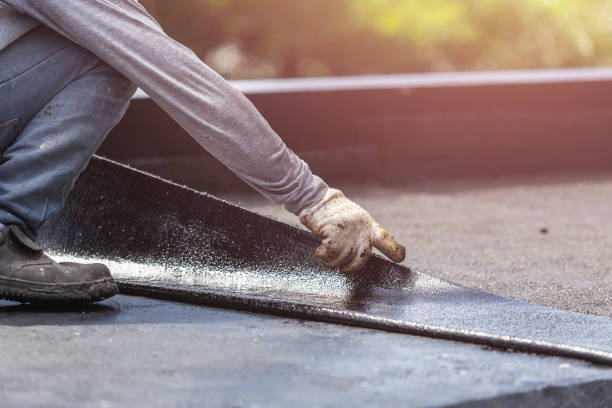 Professional Crawl Space Encapsulation technician working in Jefferson, NC